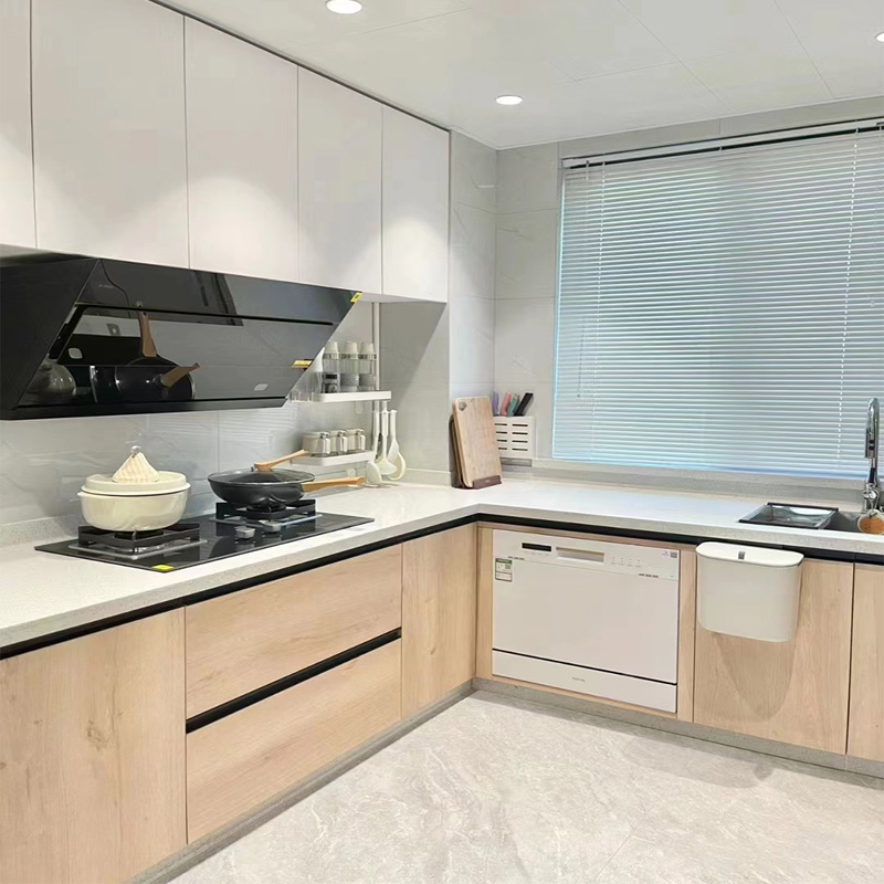 Home Improvement Kitchen Set - nc-Luxury Modern Kitchen Cabinets Furniture Complete