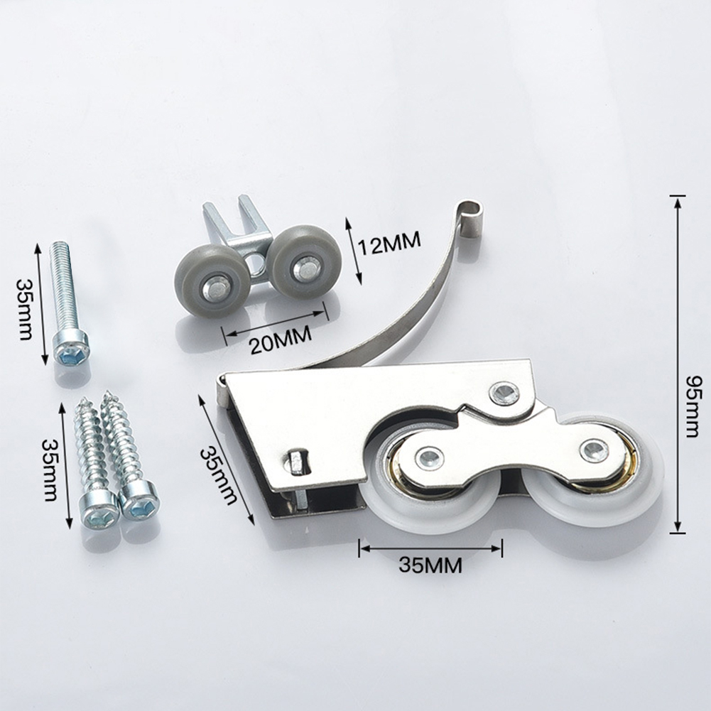 Concave Pulley Silver Iron Rol - Home Improvement Cast ulasan dan harga
