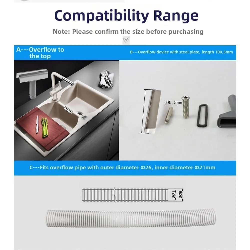 304 Stainless Steel Sink Overf - Home Improvement Kitchen Set ulasan dan harga