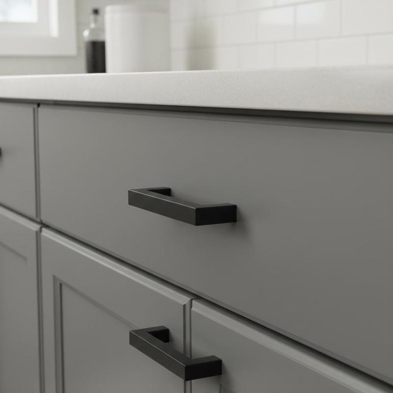 Slim Square Drawer Hardware 3. - Home Improvement Kitchen Set ulasan dan harga