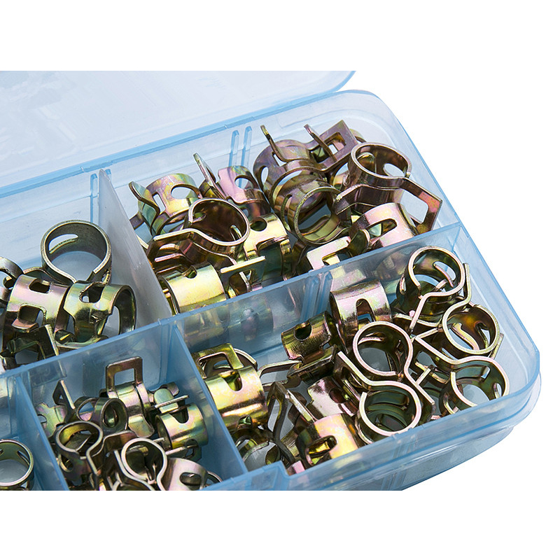 75Pcs/set 6-10mm Spring Fuel O - Hose Clamp Assorted ulasan dan harga
