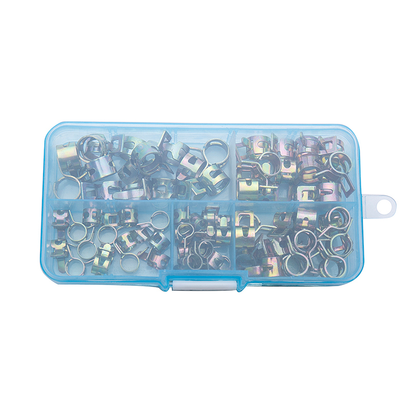 75Pcs/set 6-10mm Spring Fuel O - Hose Clamp Assorted ulasan dan harga