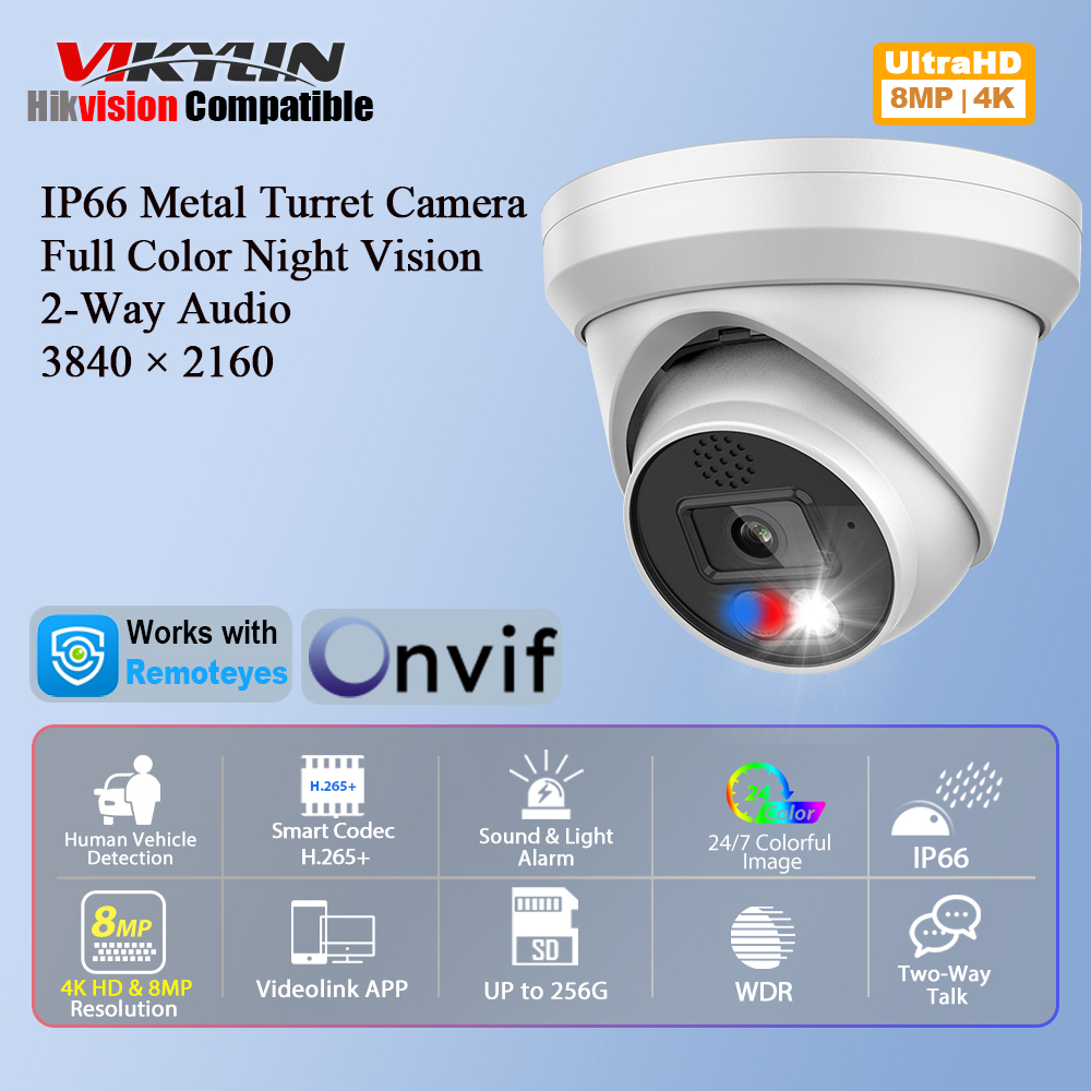 Vikylin 4K 8MP Alarm Full Colo - Lowe'S Home Improvement ulasan dan harga