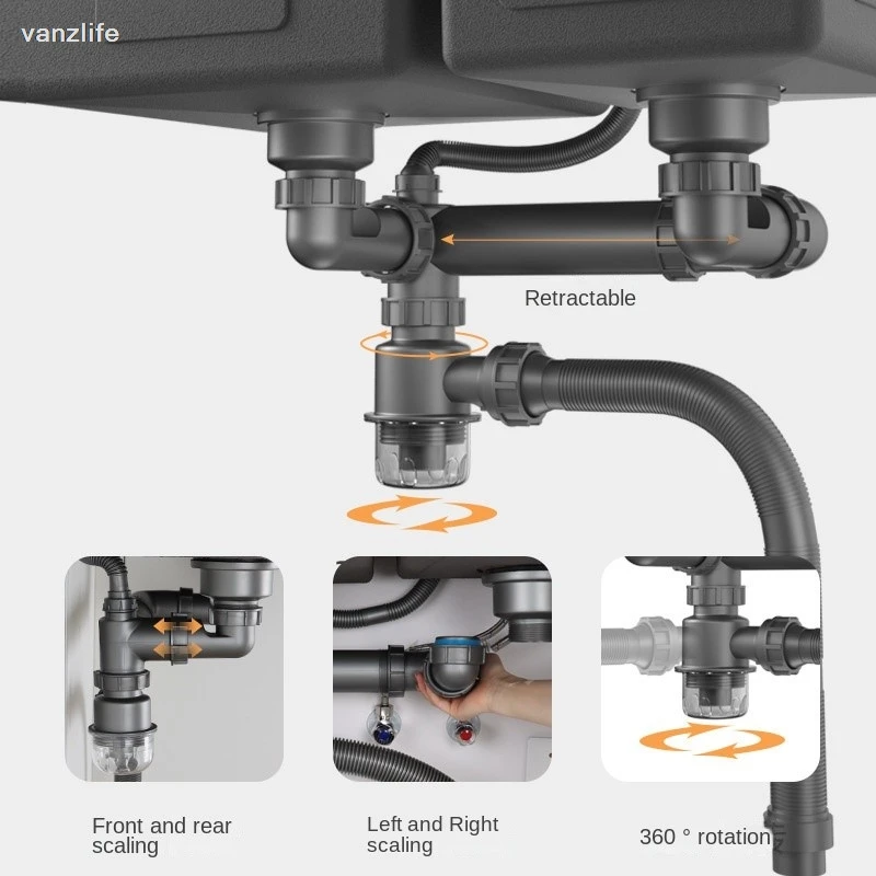 Kitchen Sink Drainer Set Veget - Home Improvement Kitchen Set ulasan dan harga