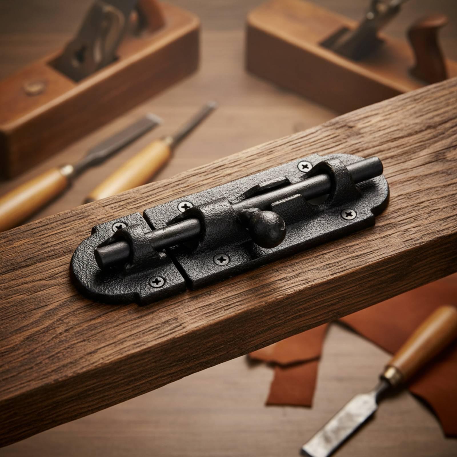 Door Latch Antique-Style Slidi - Home Improvement Cast ulasan dan harga