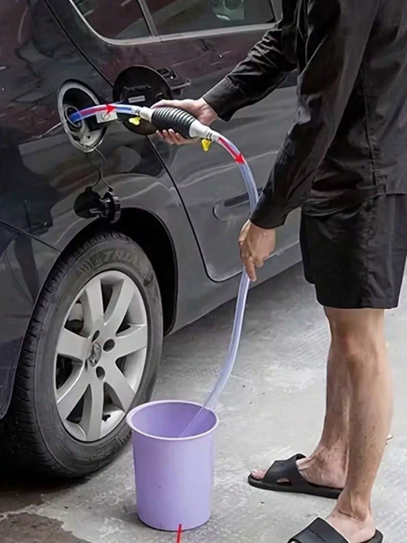 Manual Fuel Transfer Pump Kit  - Hose Clamp Assorted ulasan dan harga