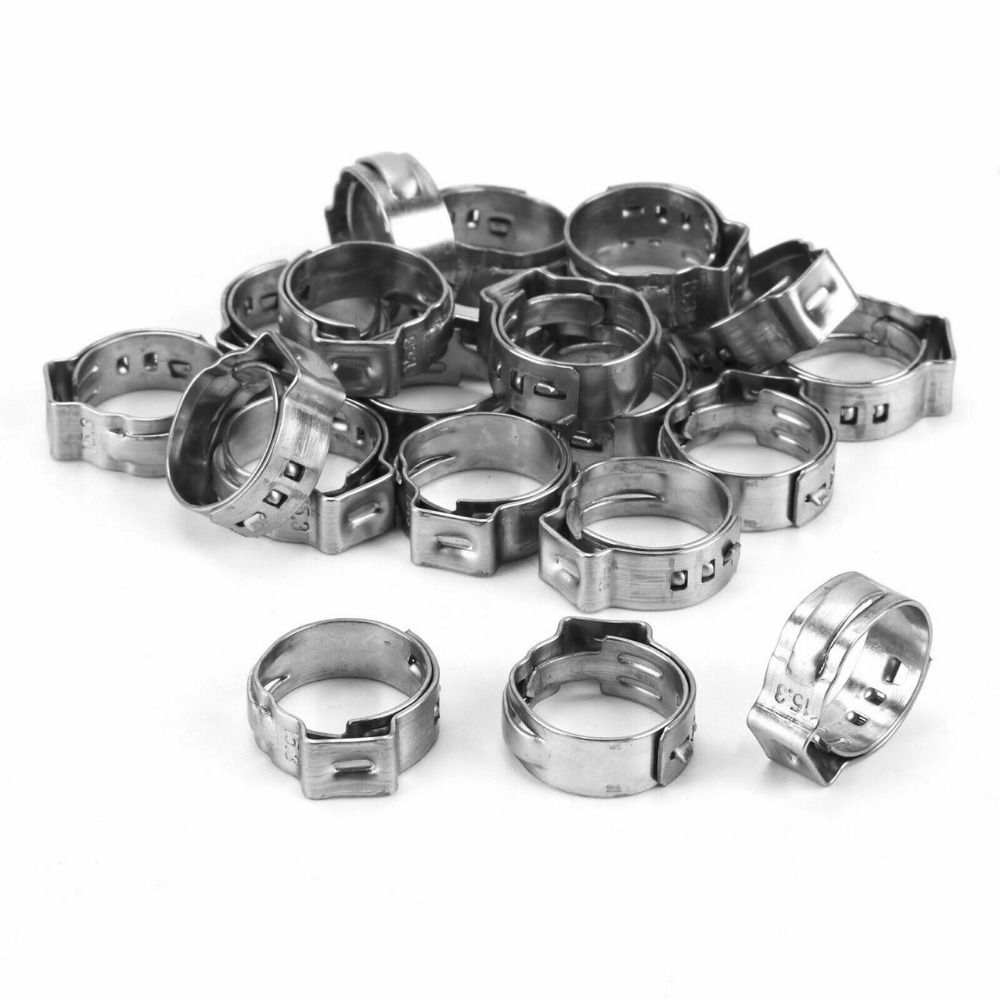 10Pcs 5.3-31mm Hose Clamp Sing - Hose Clamp Assorted ulasan dan harga