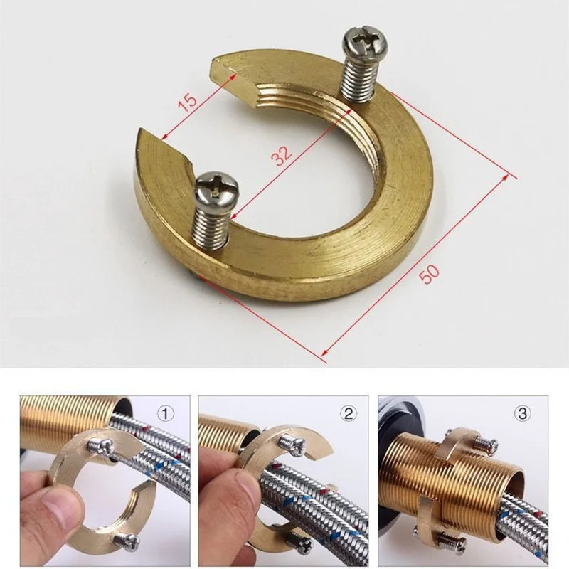 Brass C type Kitchen Faucet An - Home Improvement Kitchen Set ulasan dan harga