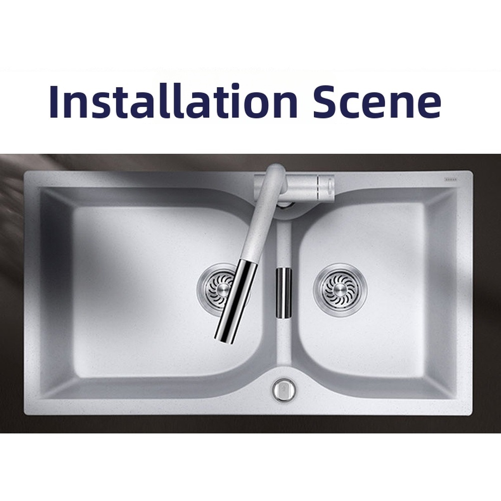 304 Stainless Steel Sink Overf - Home Improvement Kitchen Set ulasan dan harga