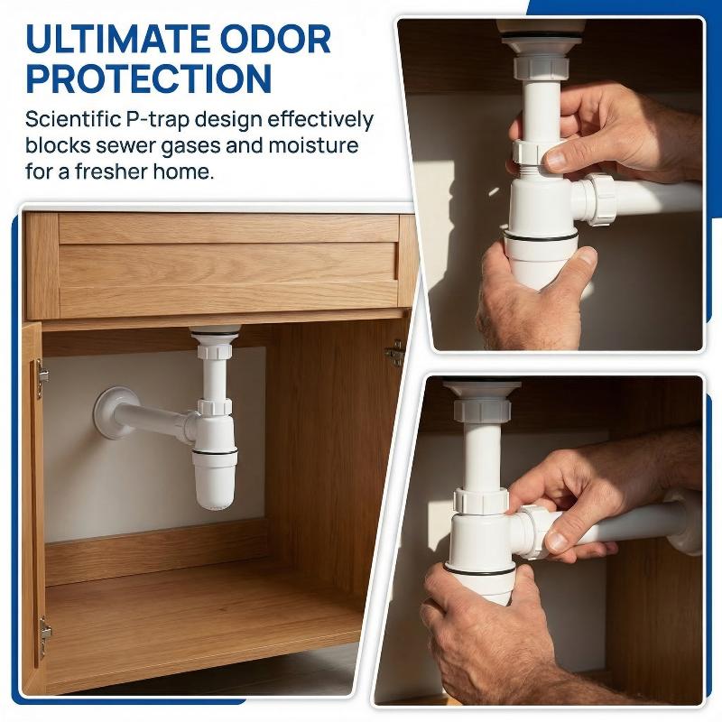 Heavy Duty Anti Clog PVC P Tra - Home Improvement Kitchen Set ulasan dan harga