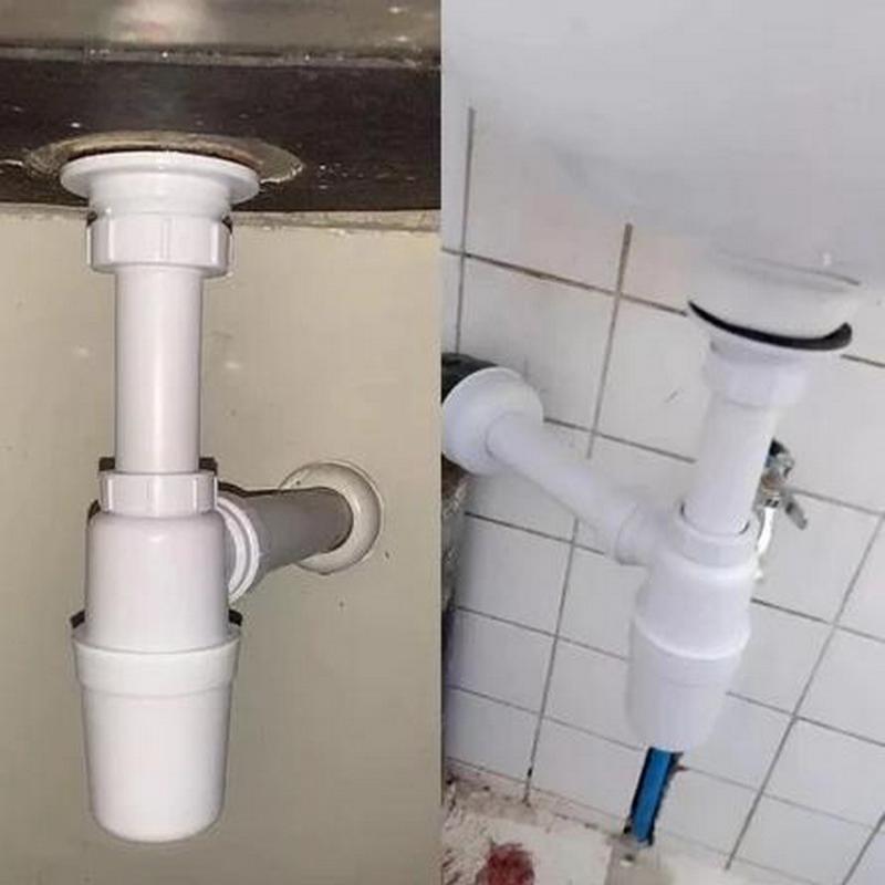 Heavy Duty Anti Clog PVC P Tra - Home Improvement Kitchen Set ulasan dan harga